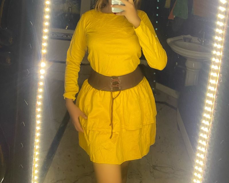 Yellow Cute Dress