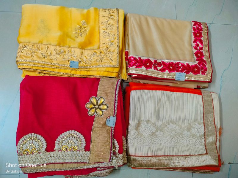 Combo Pack Of 4 Sarees