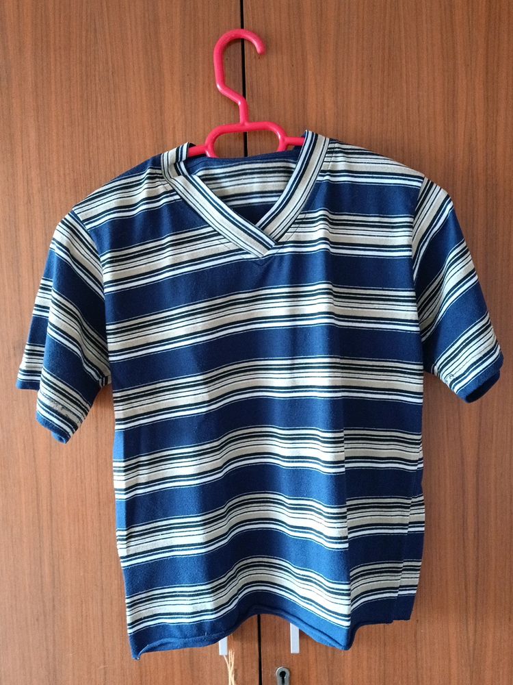 Blue Strip Tshirt