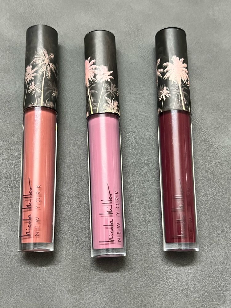 Nicole Miller New York Combo Of 3 Lipsticks