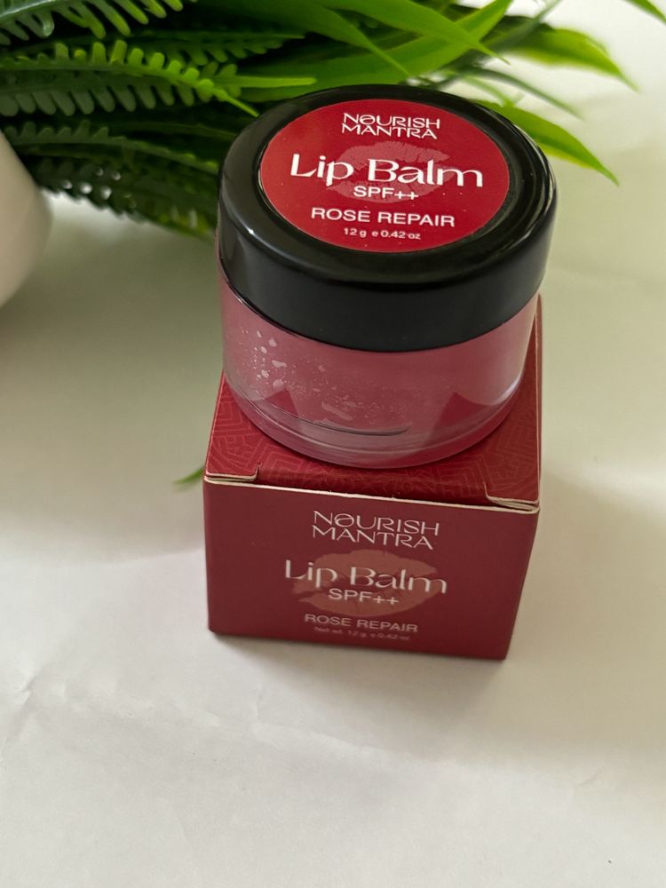 Nourish Mantra Lip Balm, Spf +++ ROSE REPAIR