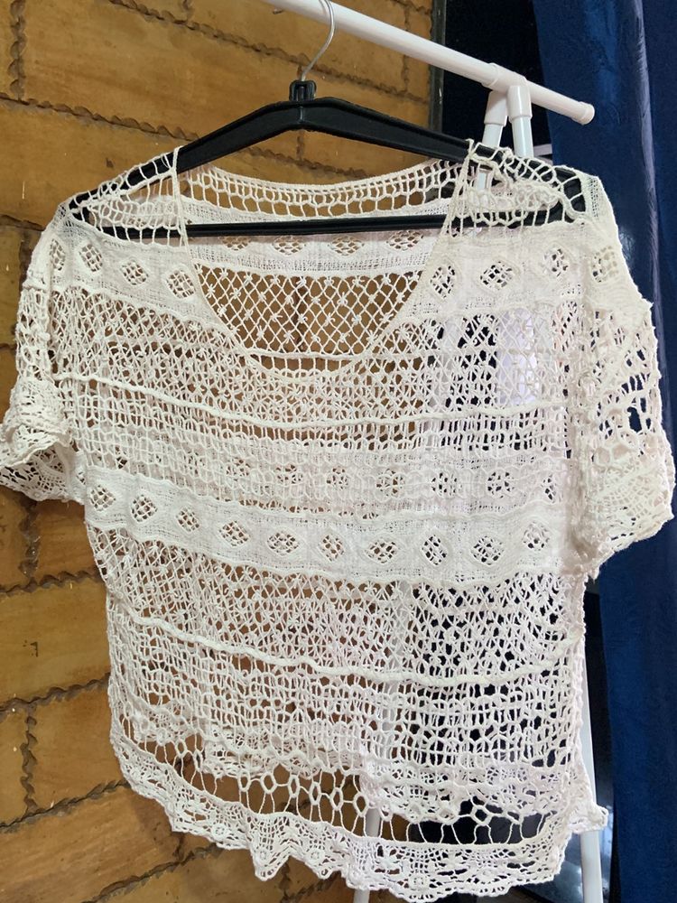 White Summer Wear Top