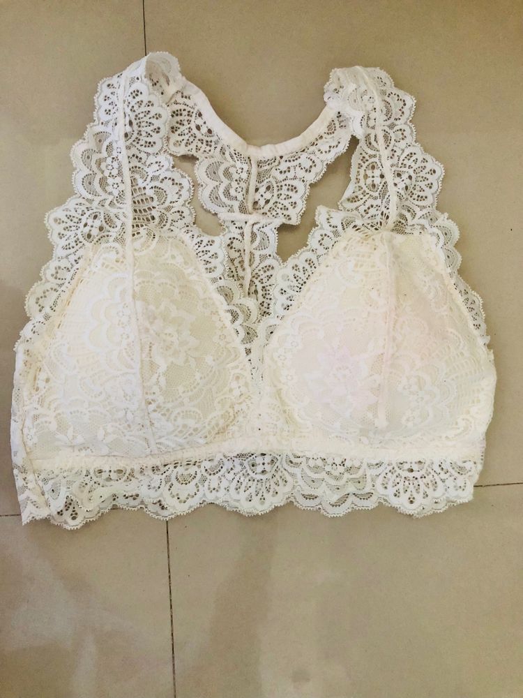 Off white bralette