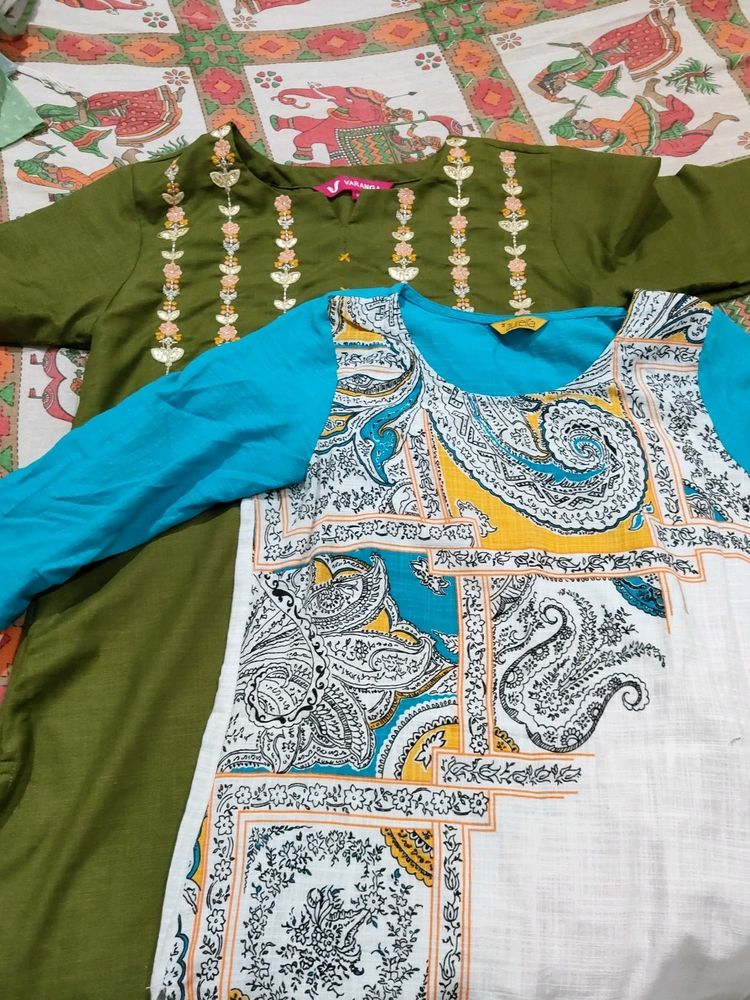 Set Of Two Kurtis, M Size