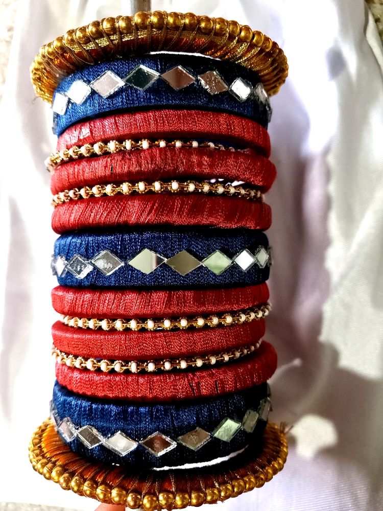 Handmade Silk Thread Bangles