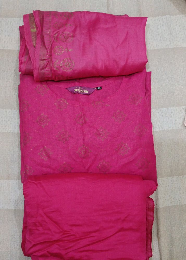 Kurta And Plaazo Set With Dupatta