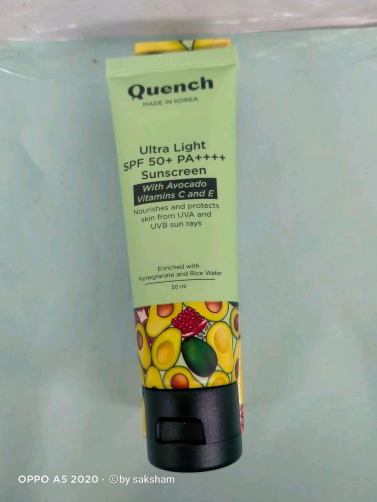 Quench Ultra Light SPF 50+ Sunscreen