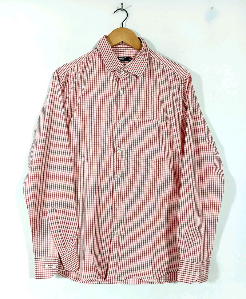 Red Checks Shirt (Men)