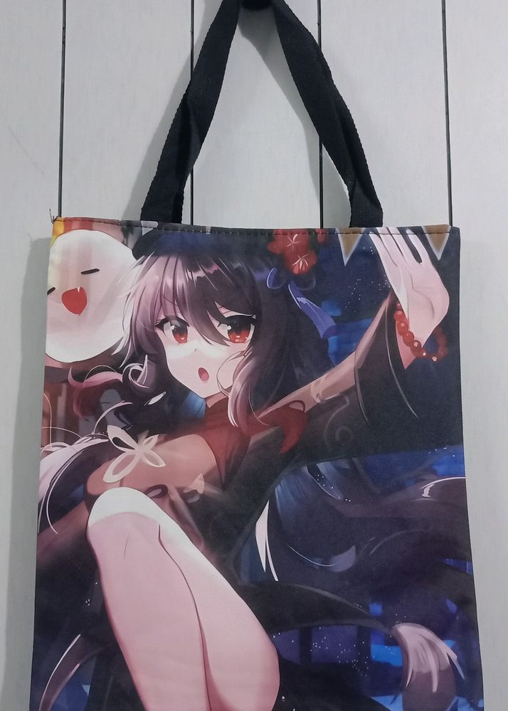 Anime Print Tote Bag 🆕