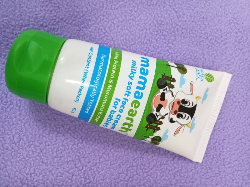 Mama Earth Milky Soft Face Cream For Babies