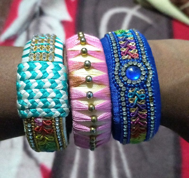 Silk Thread Bangles