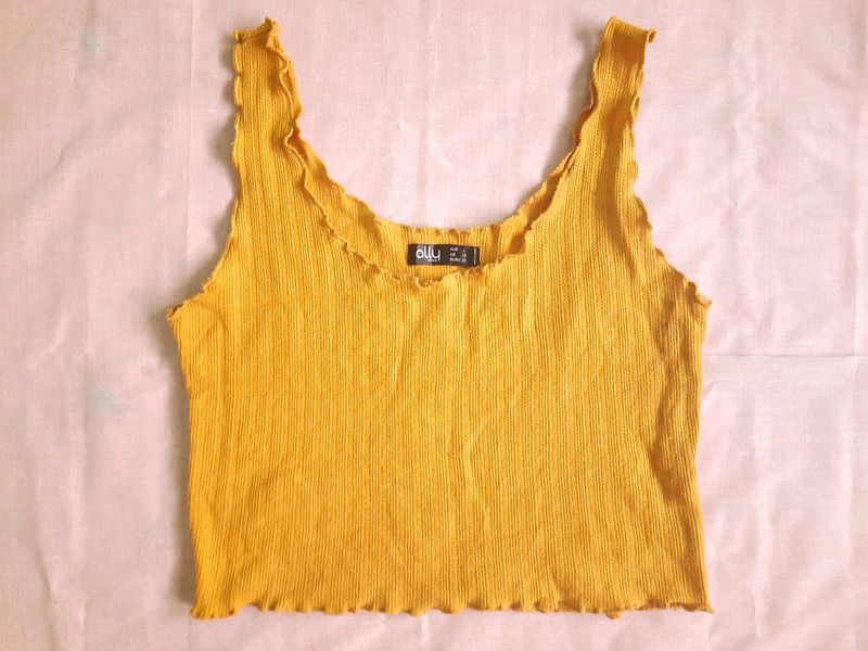 Mustard Tank Top