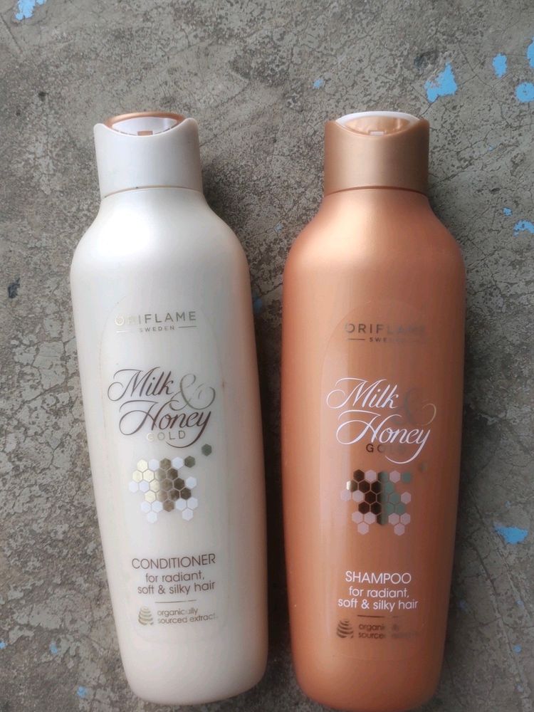 Oriflame Milk & Honey Shampoo Conditioner Combo