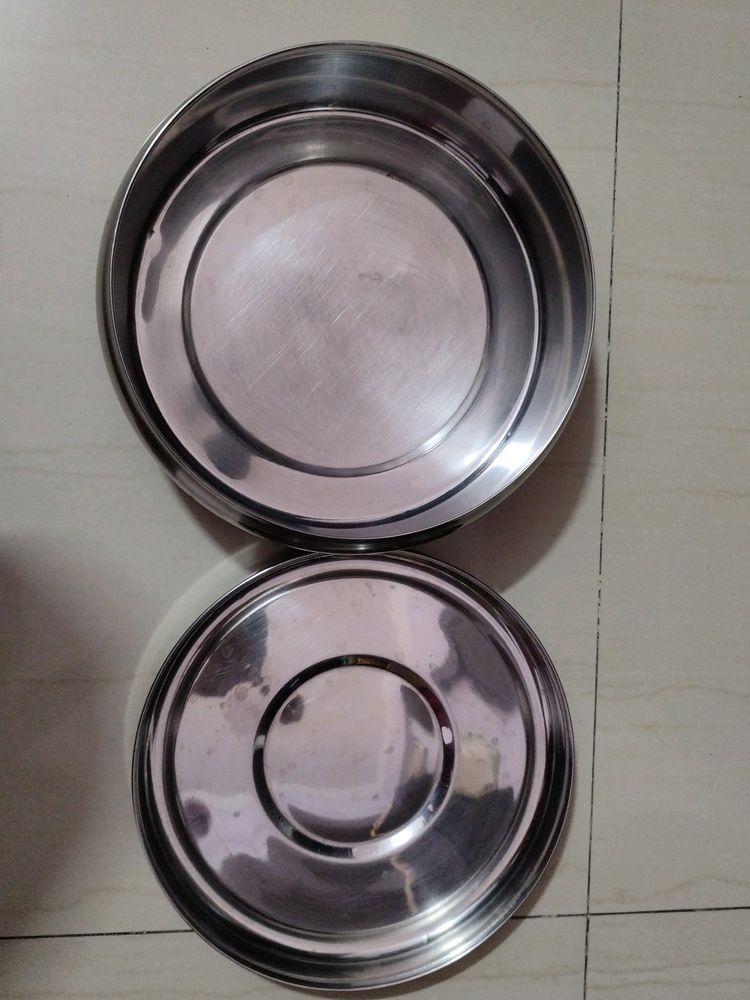 Steel Roti Container Or Dabba