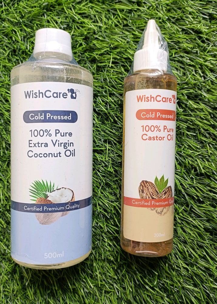 💥Combo Offer💥Coconut + Castor Oil