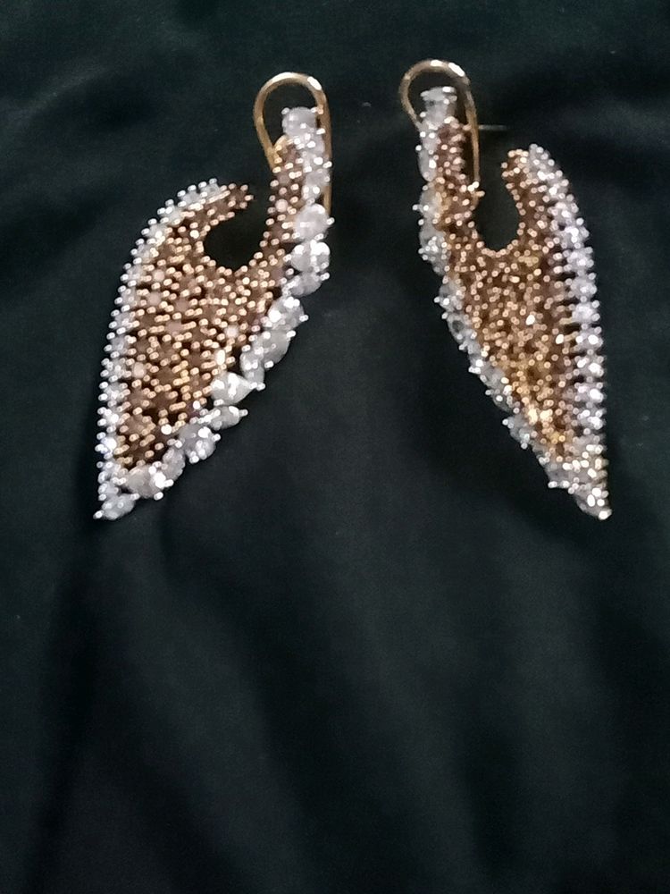 American Diamond Long Earrings