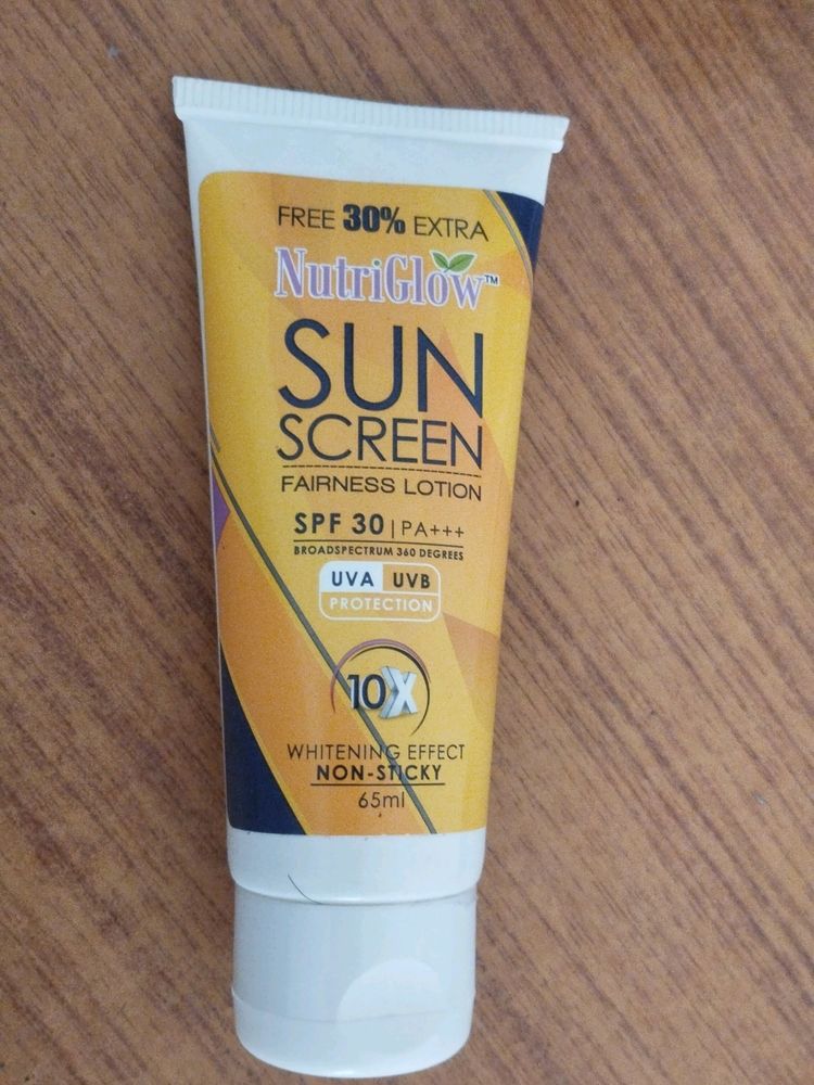 Nutriglow Sunscreen 🌞