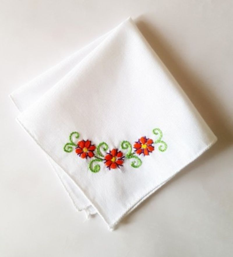 Handkerchief Embroidery Customazation