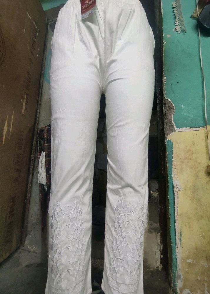 Chikankari Pants