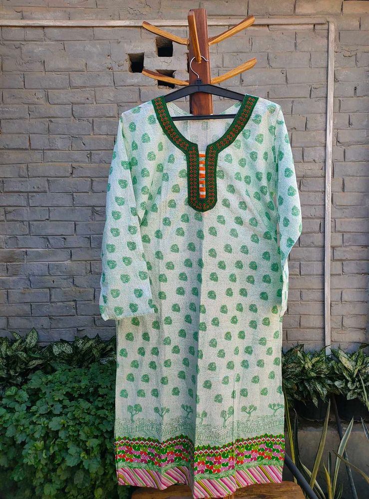 Beautiful Green Kurta