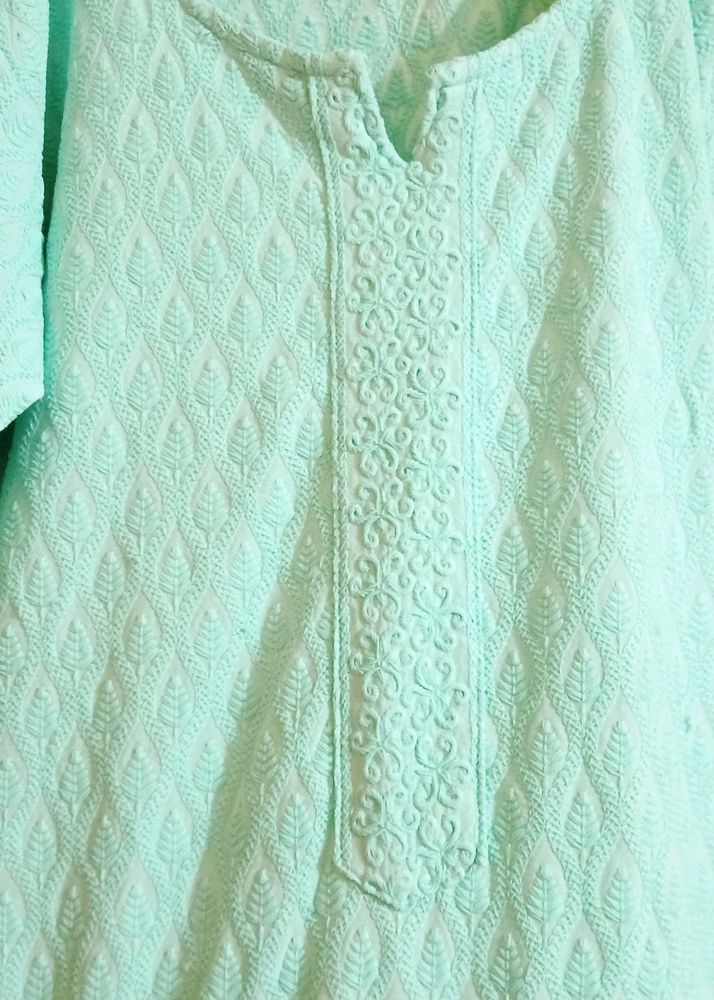 SEA GREEN KURTA 🥰😘