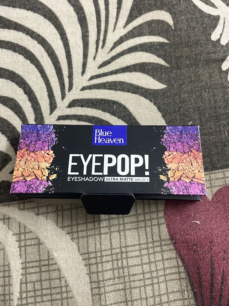 Blue Heaven Eye pop Eyshadow Ultra Matte Mix Of 4