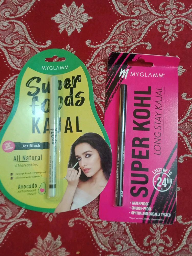 Combo Of Myglamm Superfoods Kajal And Superkohl