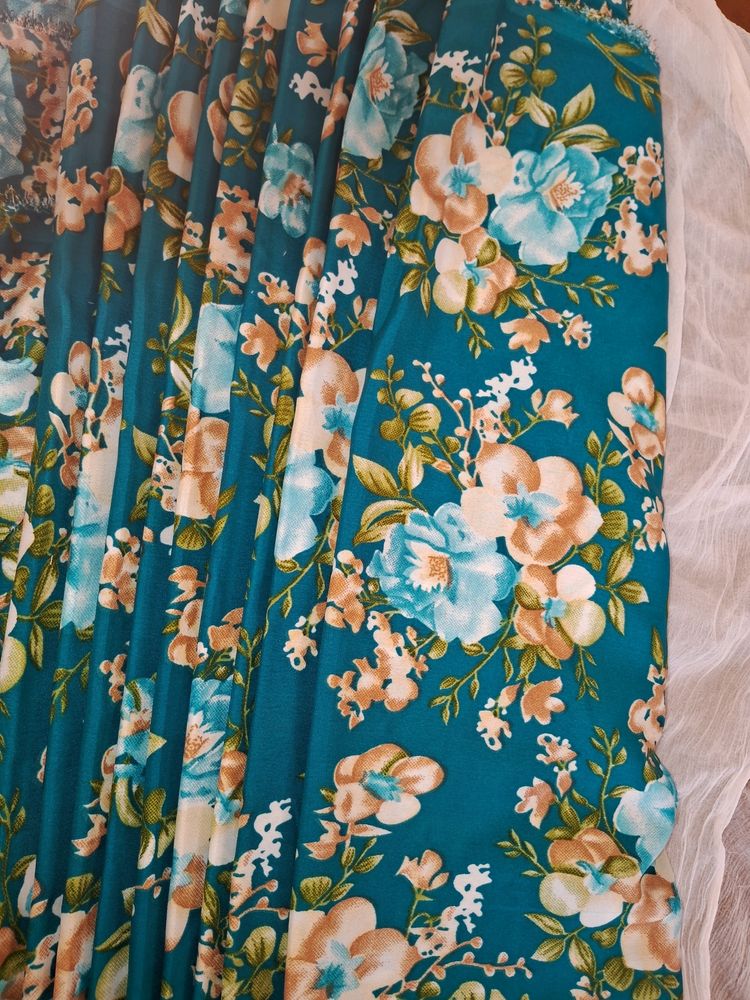 Beautiful Crepe Dress Material For 5 Mtr