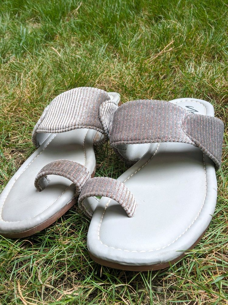 SILVER SANDALS FOR WOMEN, FOOTWEAR