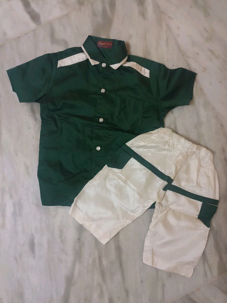 Baby Boy Dress Set Festive Wear