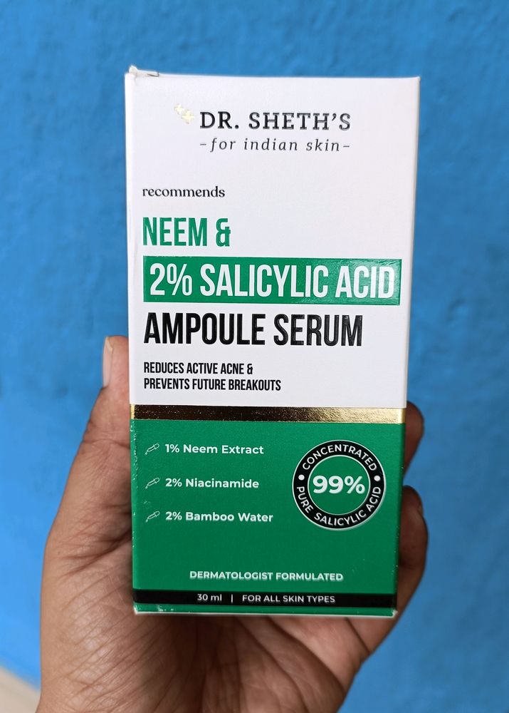 Neem And Salicylic Acid Face Serum