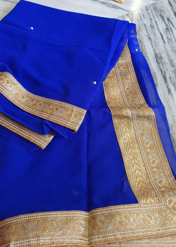 Royal Blue Saree💙