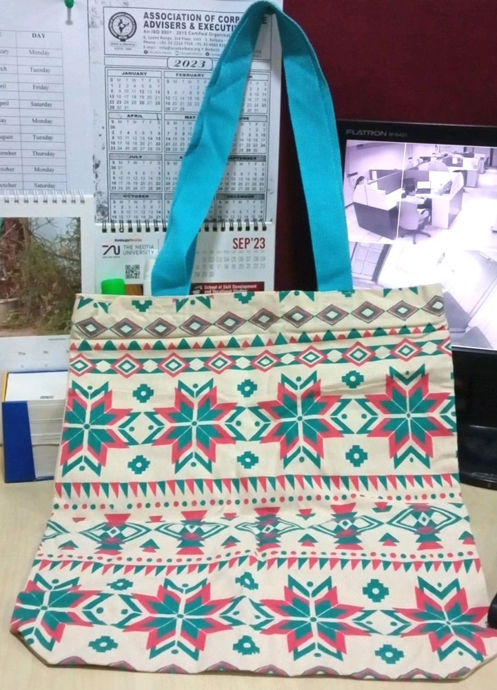 2 Canvas Tote Bags