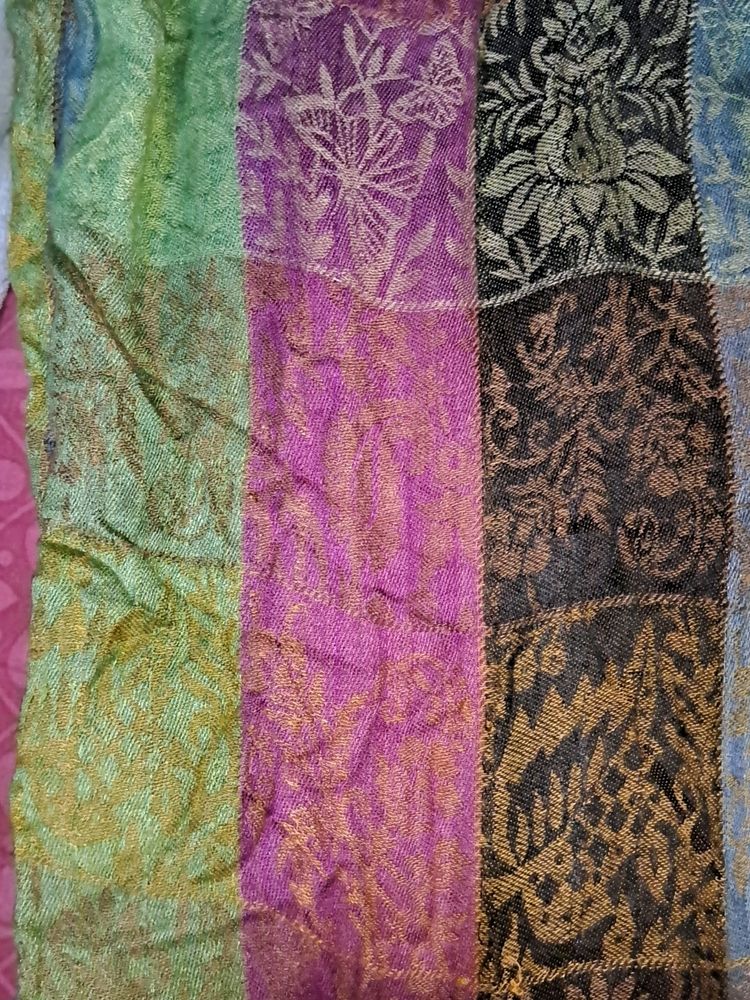 Woollen Stole Multi Color