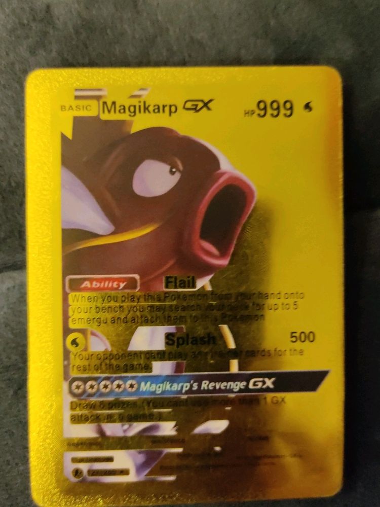 Magikarp Golden Card