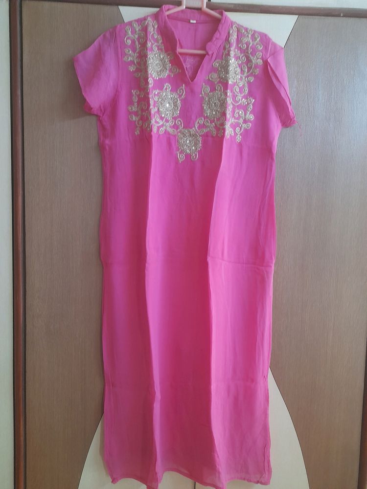 GORGEOUS PINK XL KURTI😍💕💕