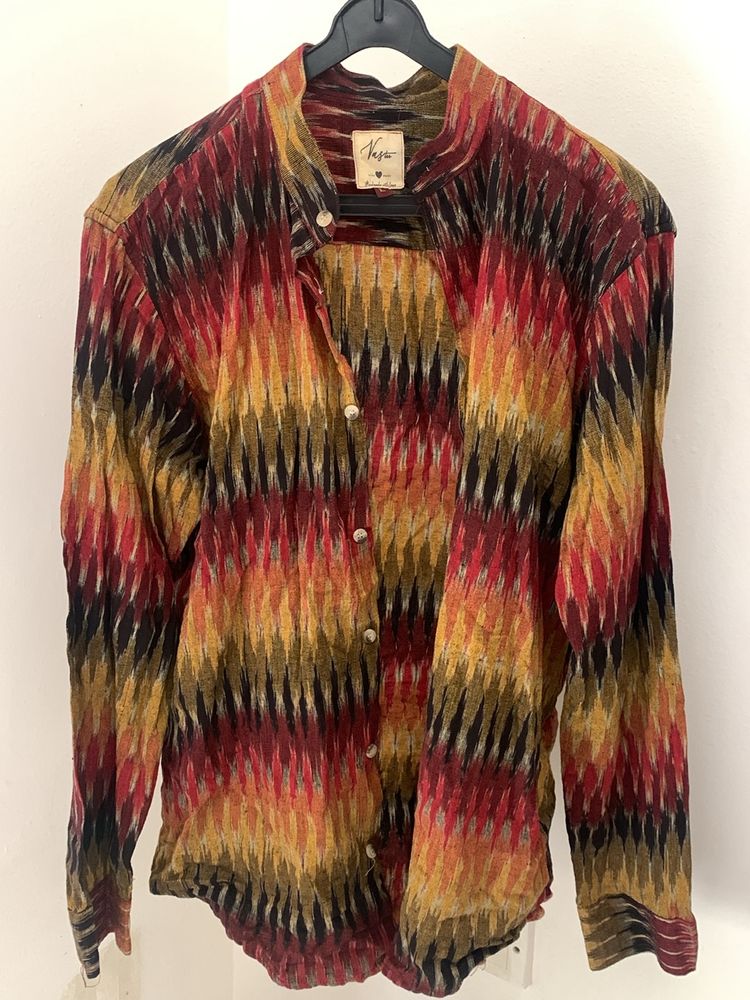 Vibrant Multi-Color Cotton Shirt