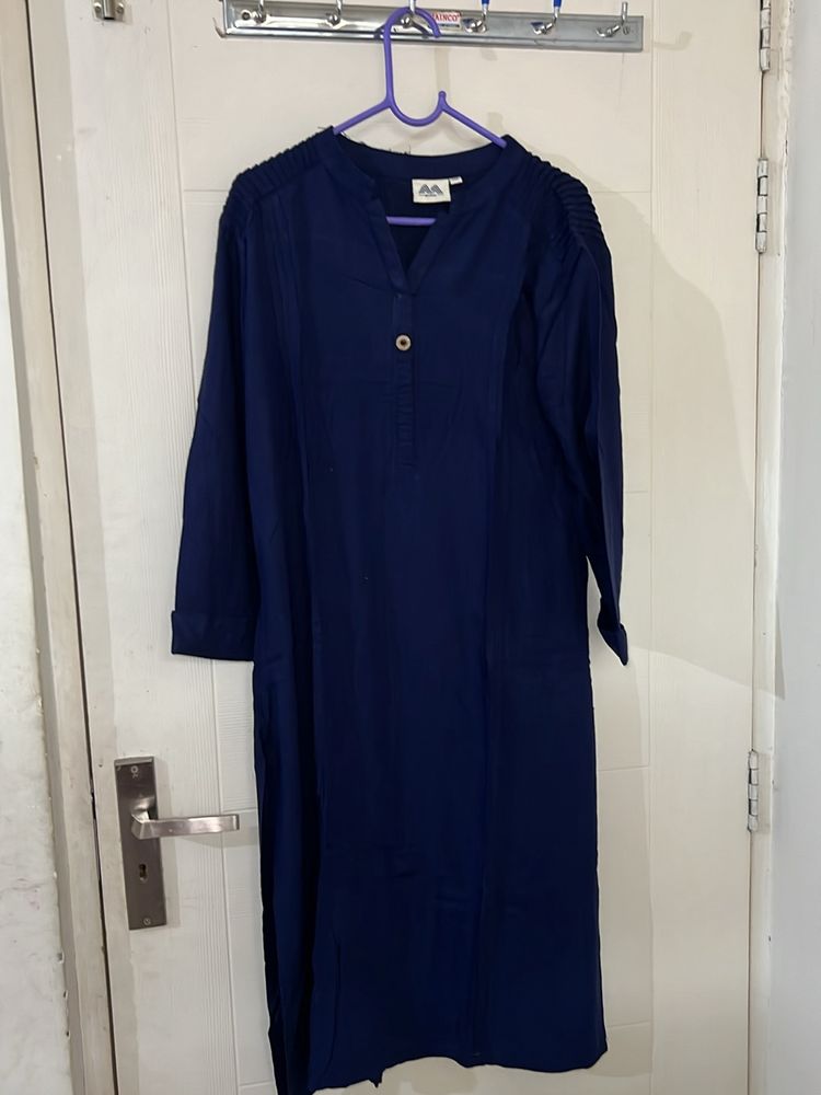 Nice Navy Blue Kurti