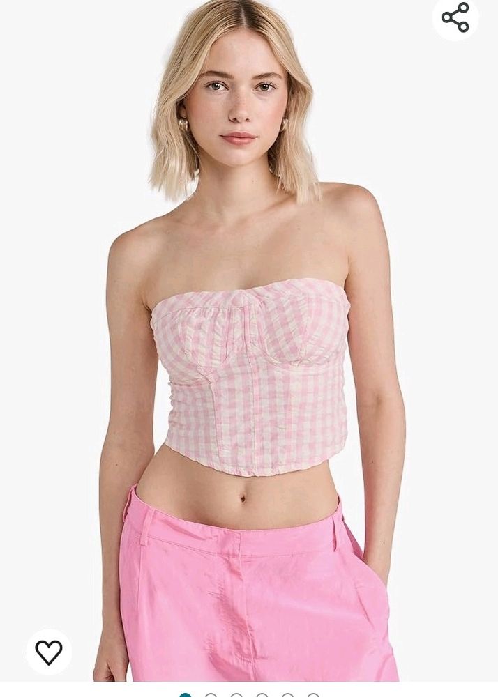 IT'S A BARBIE TOP🍓!(Pink Cute Pinterest Tube Top)