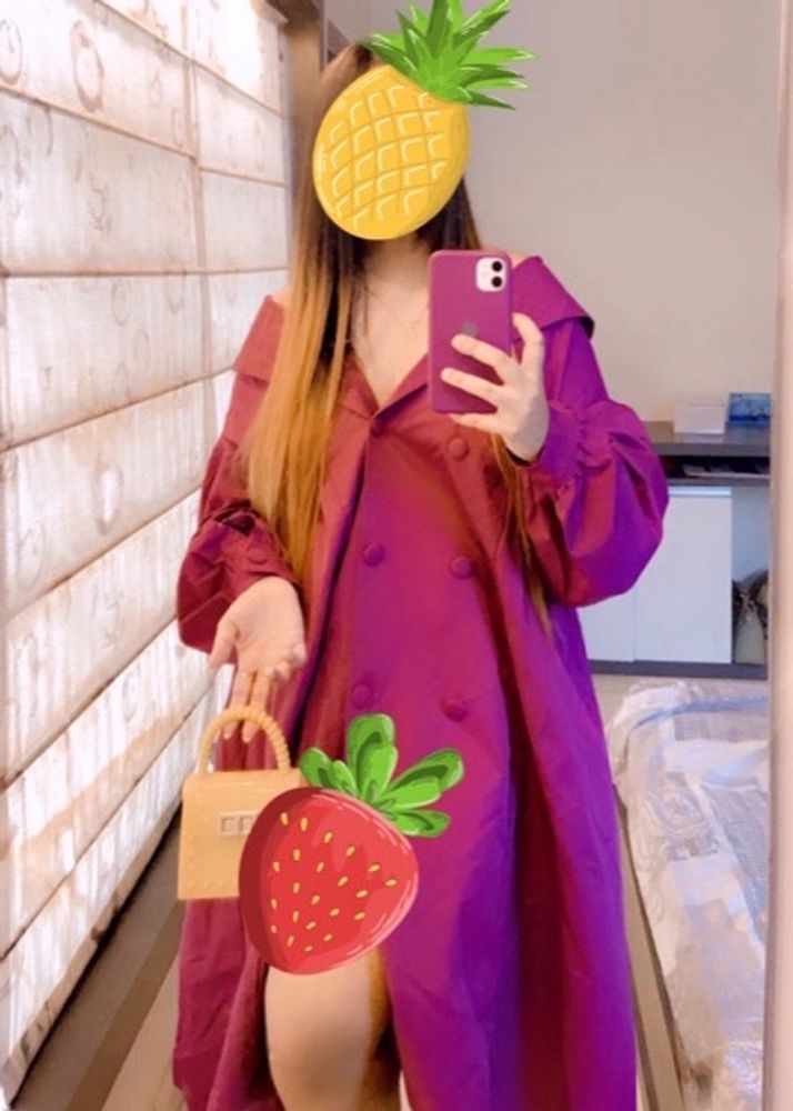 Purple Coat Dress💜