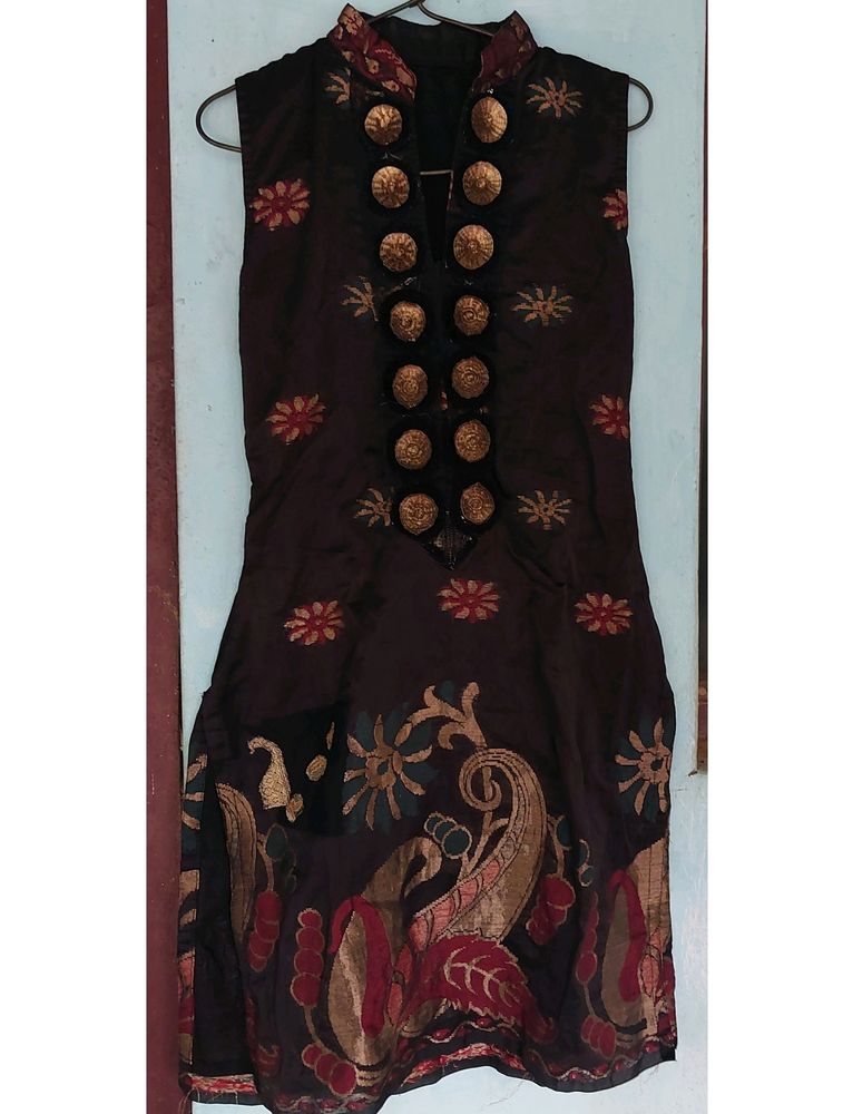 Black Strait Kurta