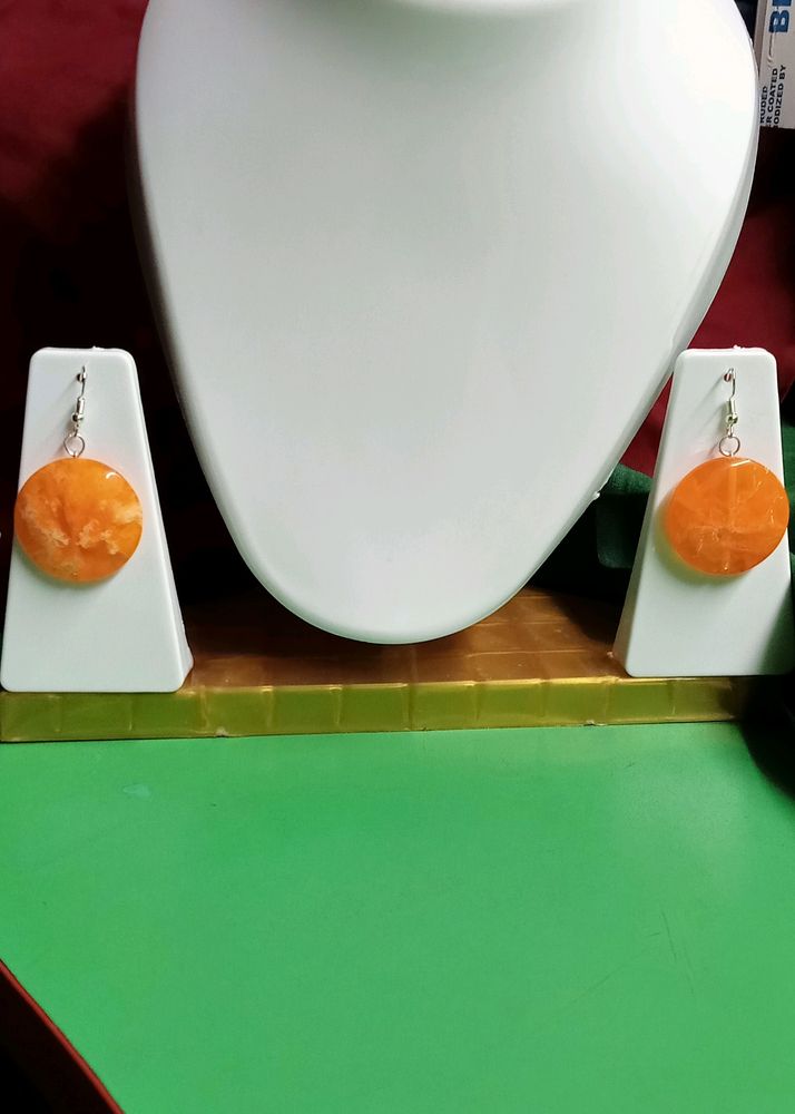 orange 🧡 earrings