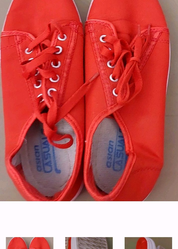 Red Sneaker's 38 39 Size Bought From Dubai