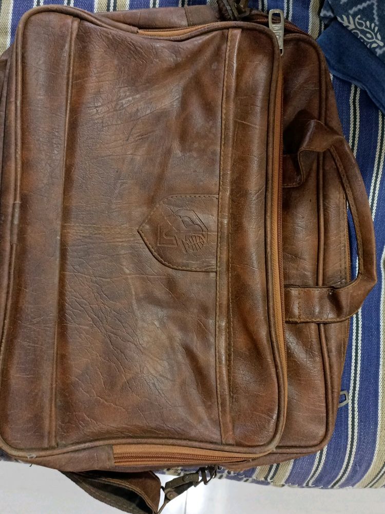 Leather Laptop  Bag