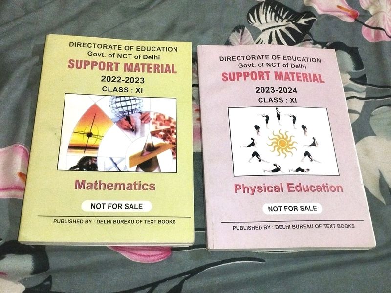 Support Material Of maths& Physical Education Clas