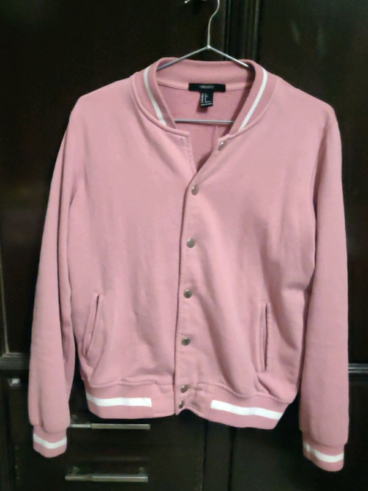 Pink Bomber Jacket