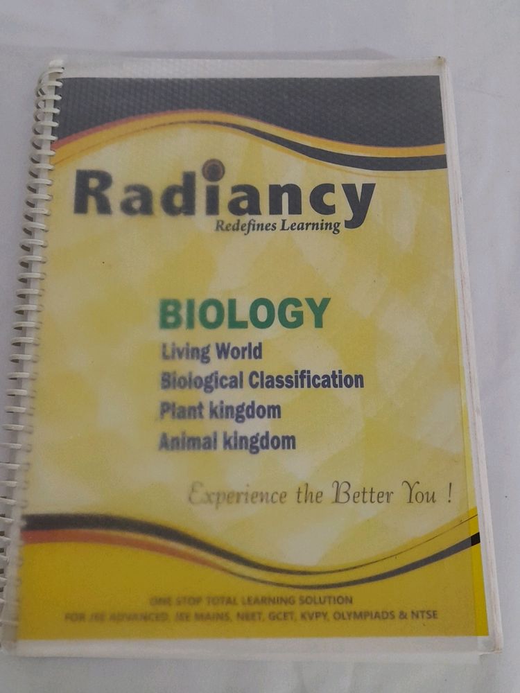 Radiancy Biology Material