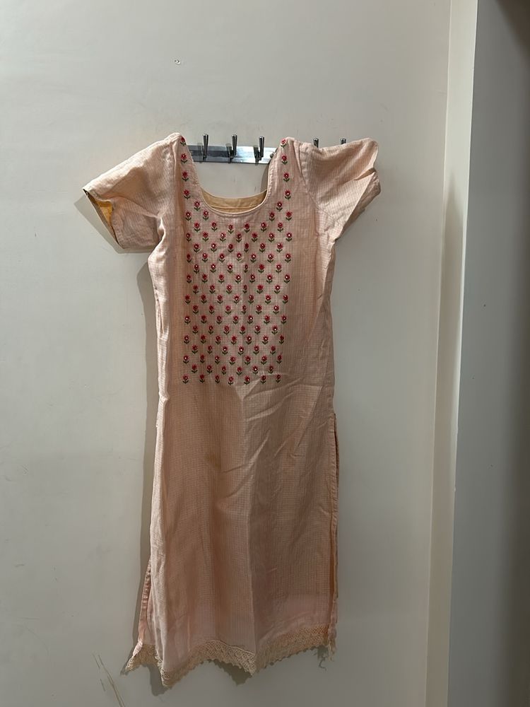 Women XL Size Stitched Dress