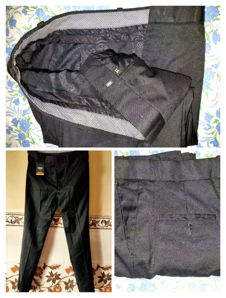 black formal trousers