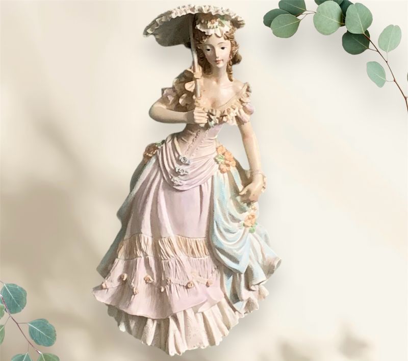 Price Drop!!!Beautiful Victorian Lady Figurine